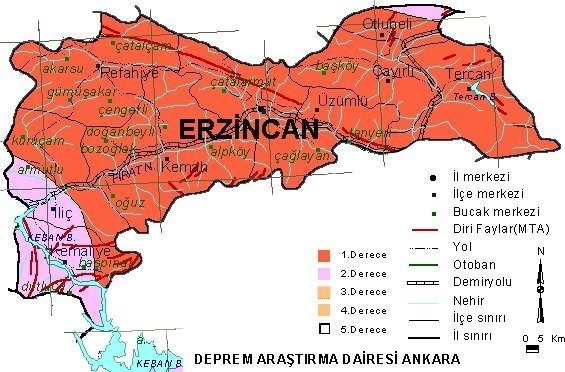 Turkiye Nin Deprem Haritasi Guncellendi 13 Kasim 2020